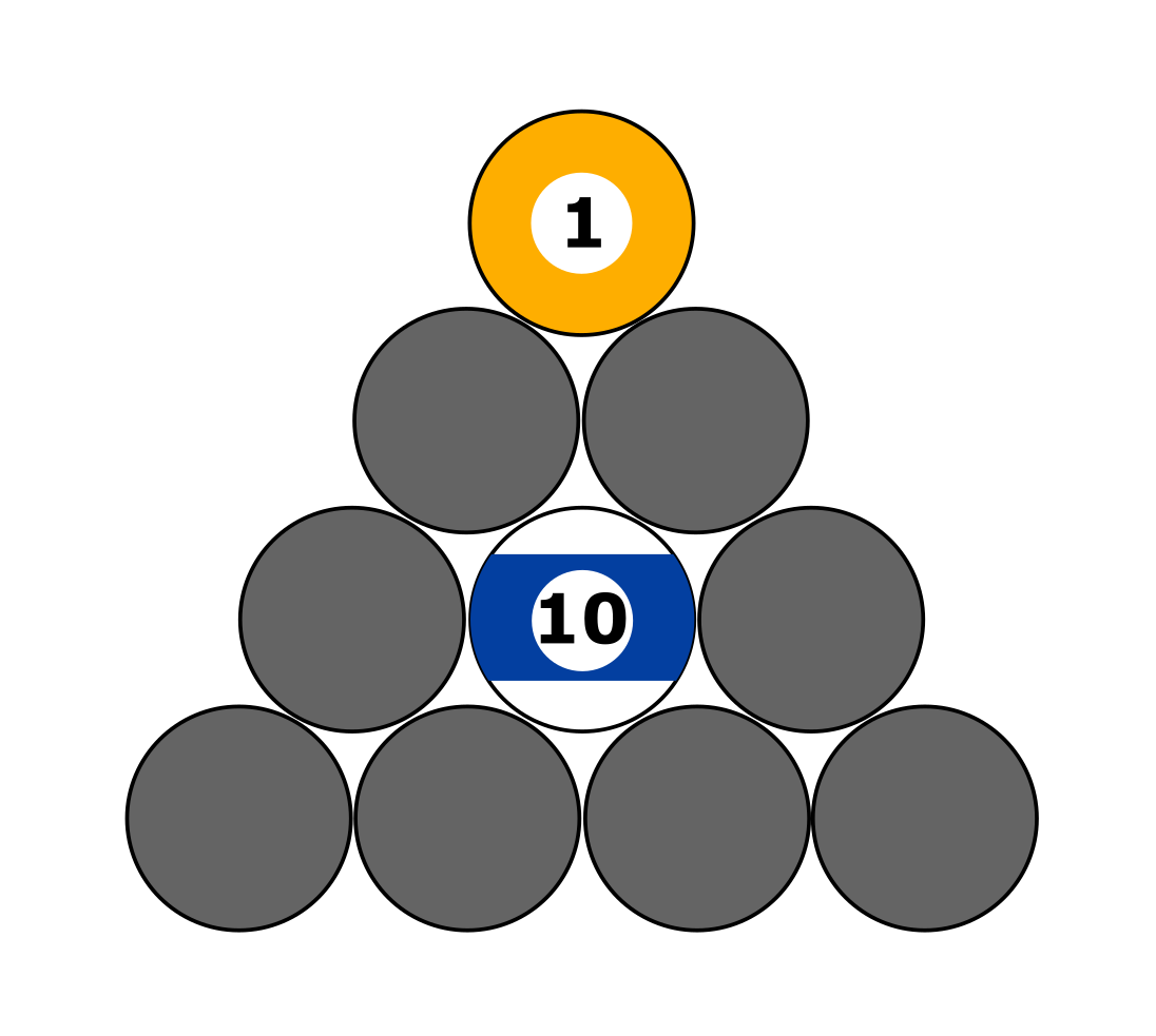 10 Ball Rack
